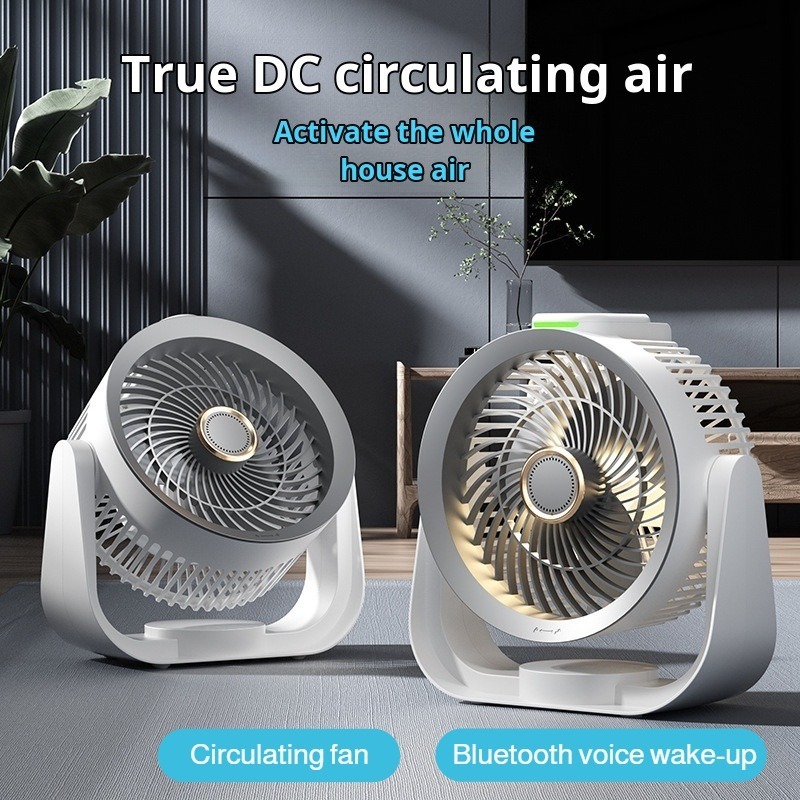 Usb Desk Fan - Ventilador de Escritorio Inteligente con Luz