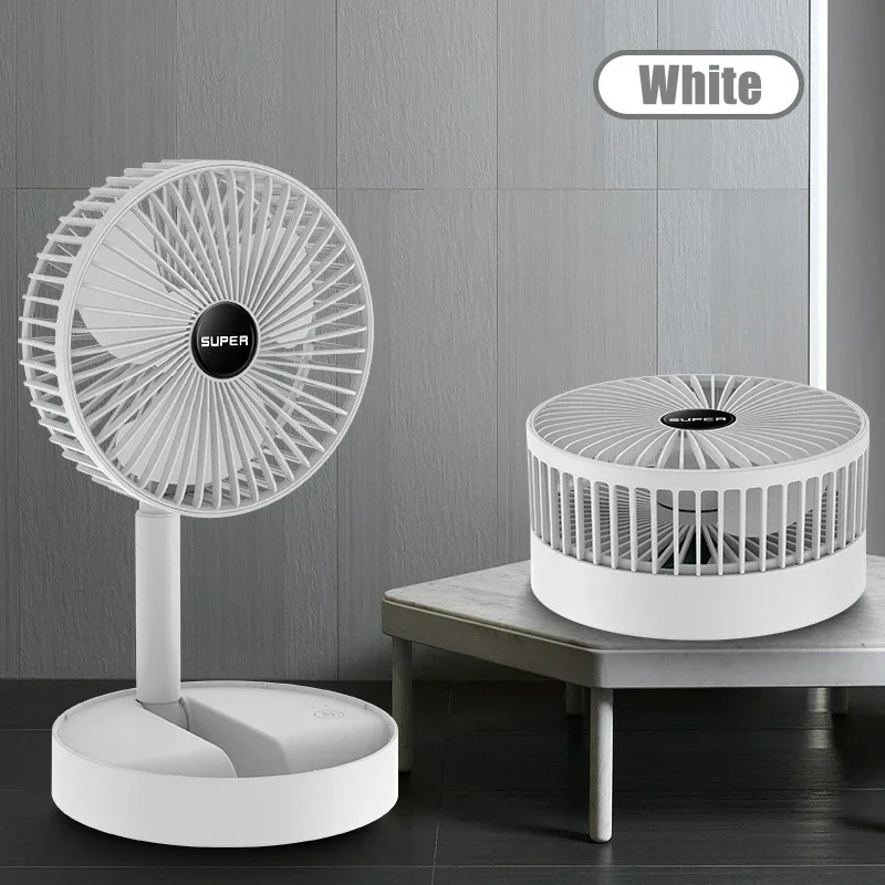 Usb Desk Fan - Ventilador USB Plegable Ajustable, Mini Ventilador