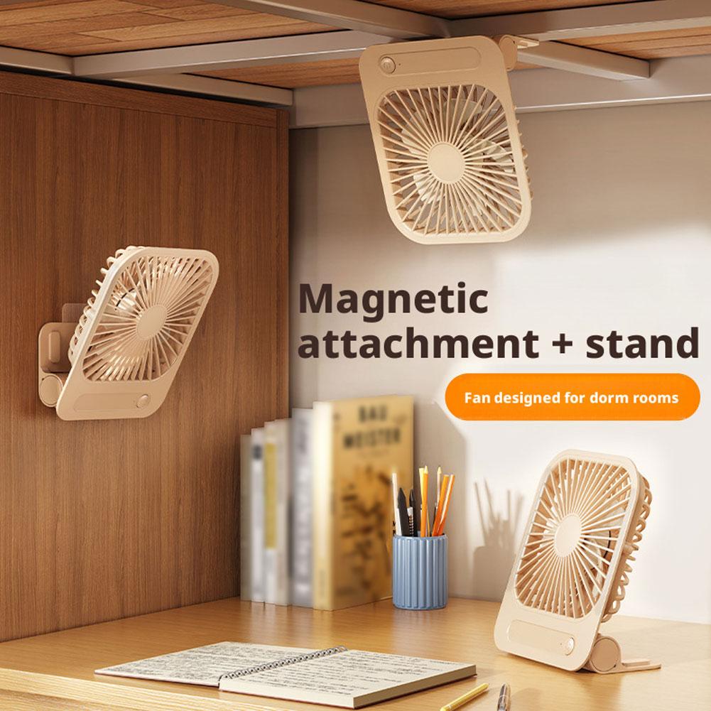 Usb Desk Fan - Ventilador de refrigeración magnético ultrafino, ventilador