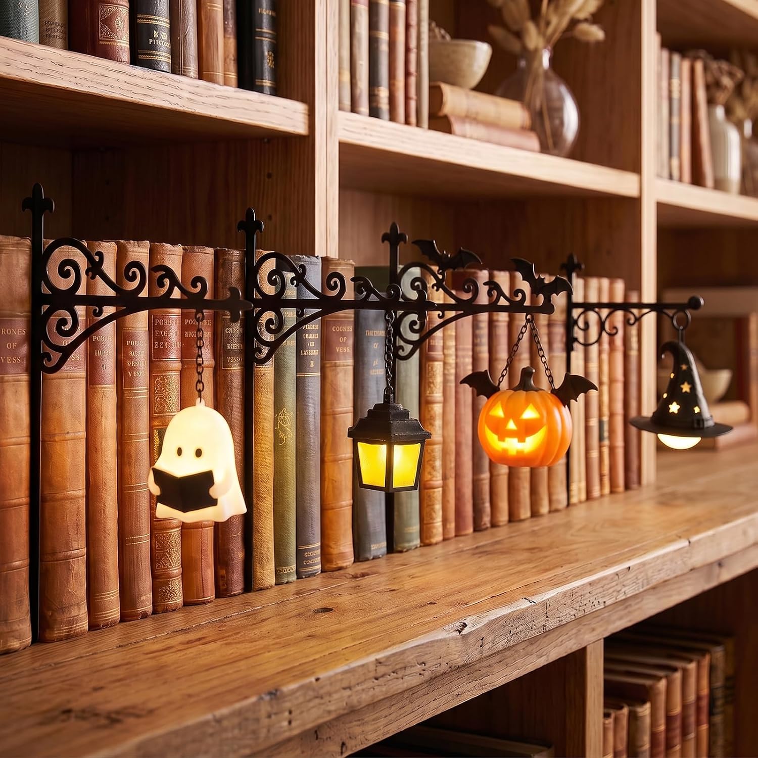 Home Office Bookshelves - Lámpara de Librería - Iluminación Decorativa