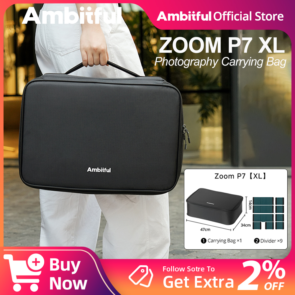 Home Office Zoom - Ambitful ZOOM P7II XL bolsa de