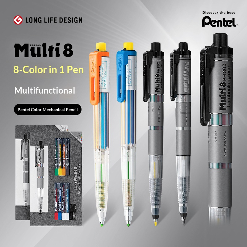 Staedtler Pencil Lumocolor - Lápiz de color mecánico Pentel Multi