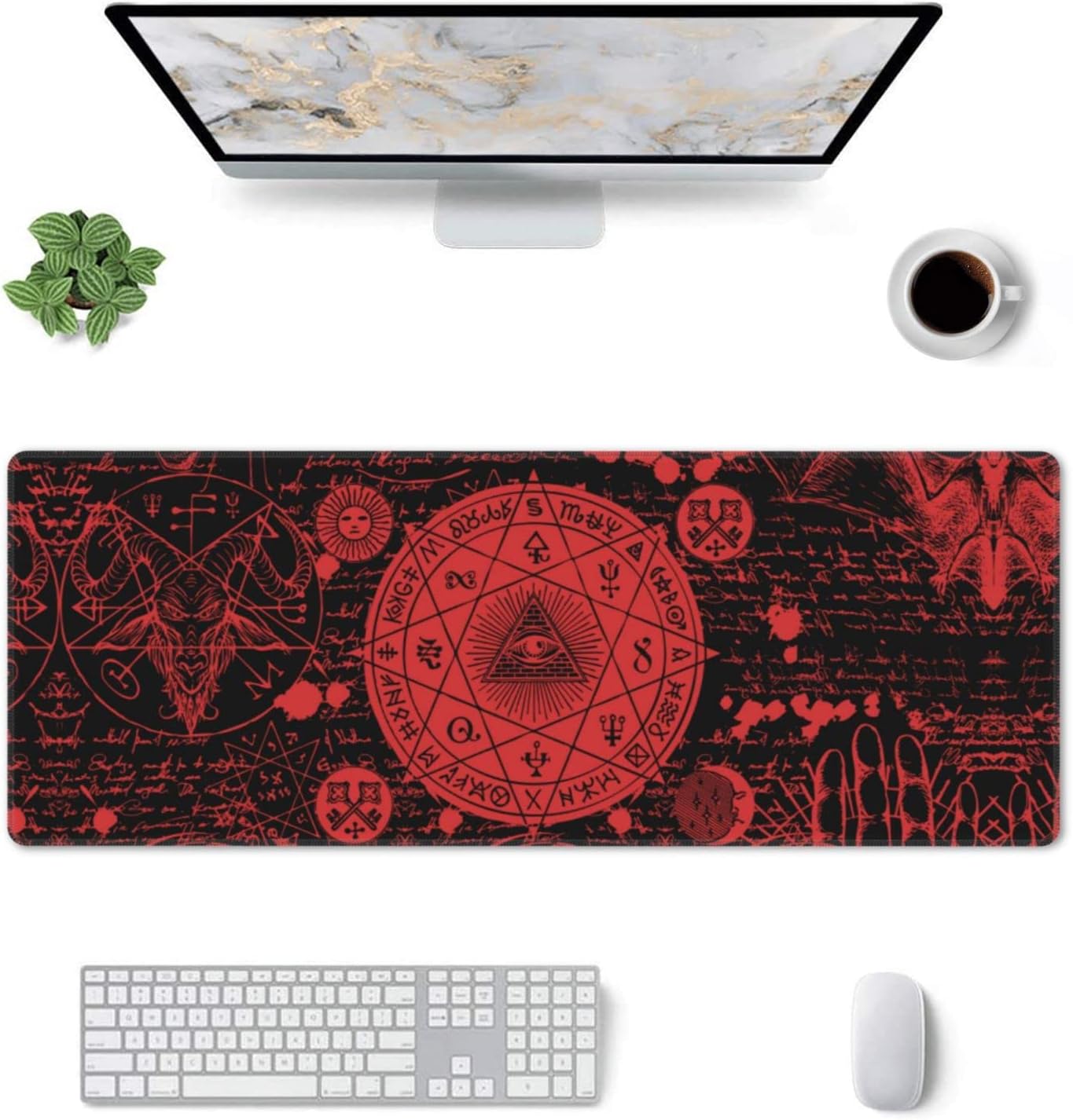 Mousepad Xl Extended - Alfombrilla de ratón XL vintage gótica