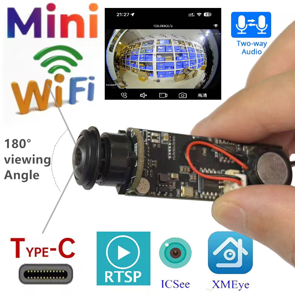 Home Office Xp - Mini Cámara WiFi HD, Módulo DIY,