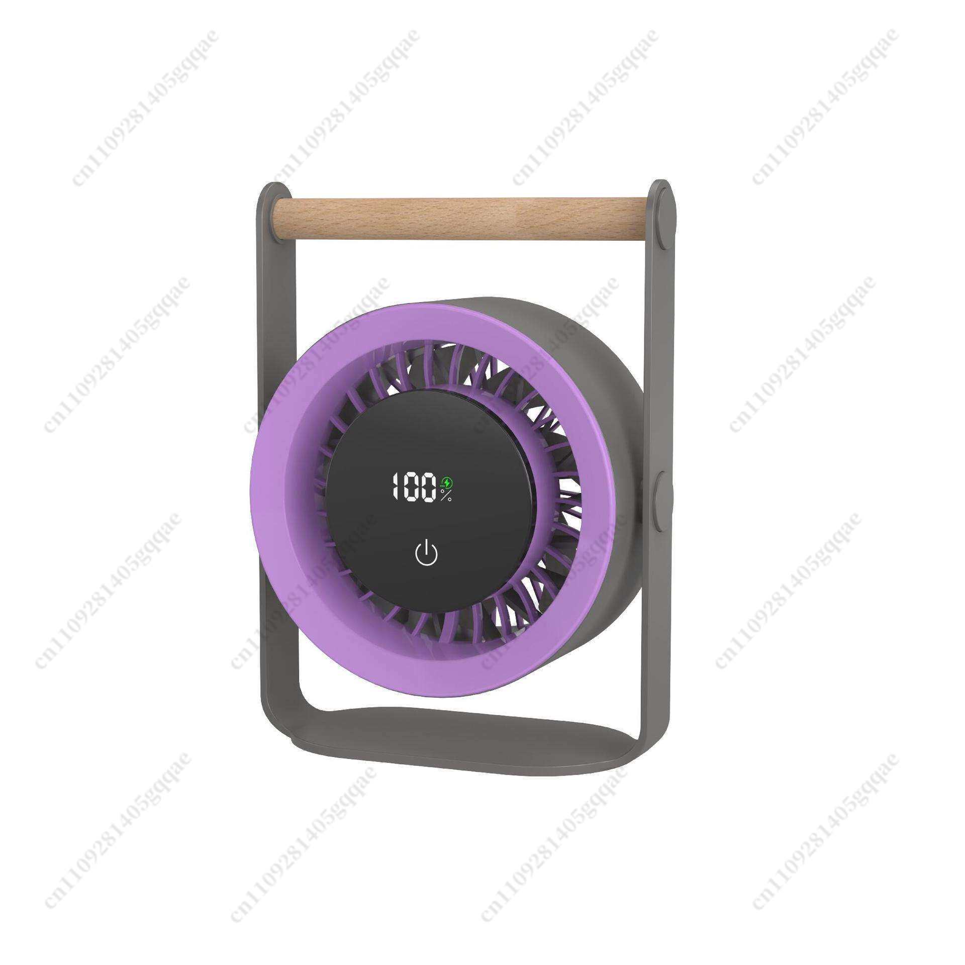 Usb Desk Fan - Ventilador de Circulación de Aire Recargable