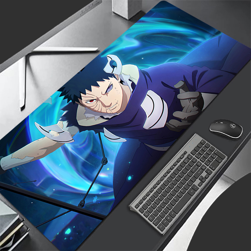 Home Office Keyboard And Mouse - Alfombrilla de ratón Anime Carpe grande