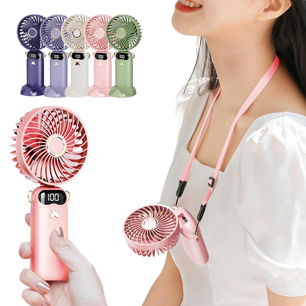Usb Desk Fan - Mini Ventilador de Mano USB Recargable