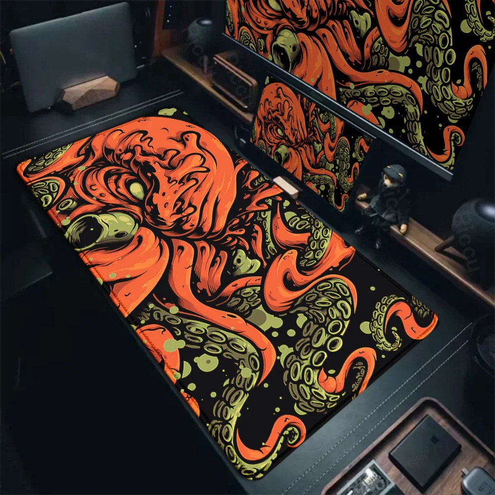 Mousepad Xl Extended - Alfombrilla de ratón Octopus Monster de