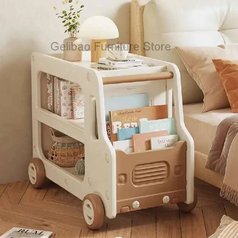 Bookcase Wood Shelf - Estantería Montessori para biblioteca, estantes para