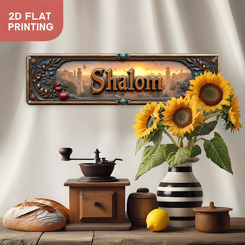 CIFBUY Letrero de aluminio vin - Home Office Art reseña y precio
