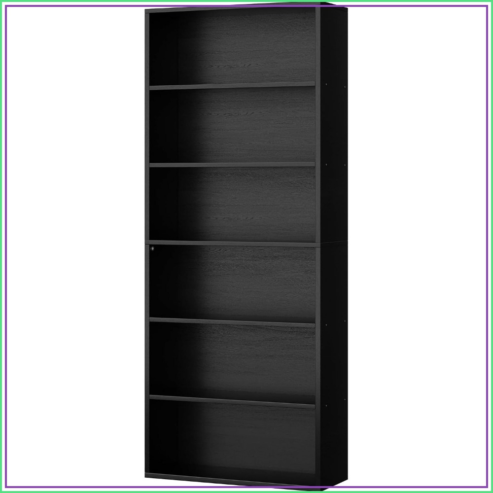 Librería Abierta de 6 Niveles, - Bookcase Wood Shelf reseña y precio