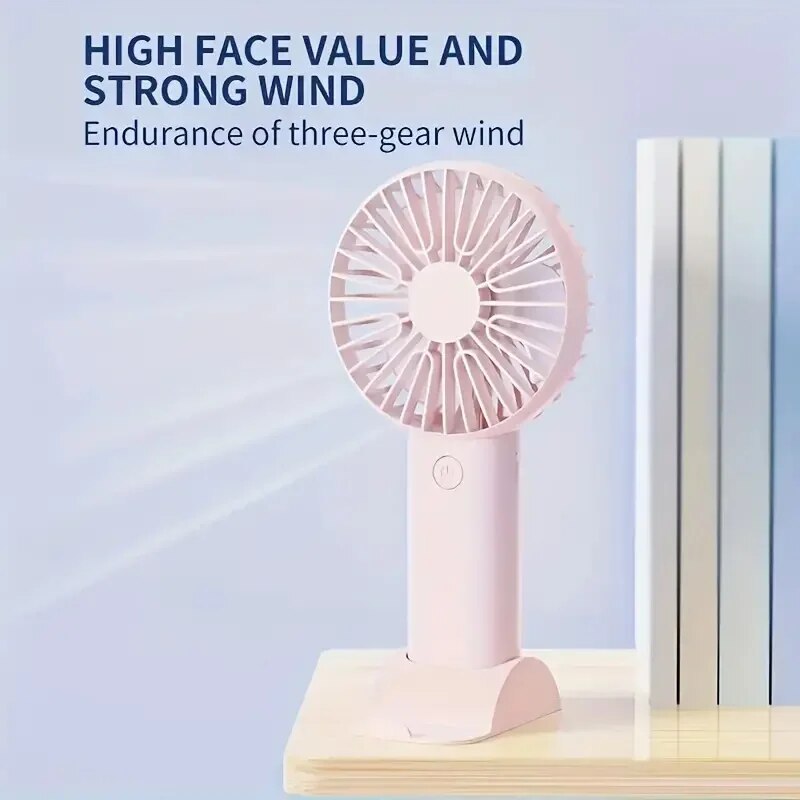 Mini ventilador de mano con ca - Usb Desk Fan reseña y precio