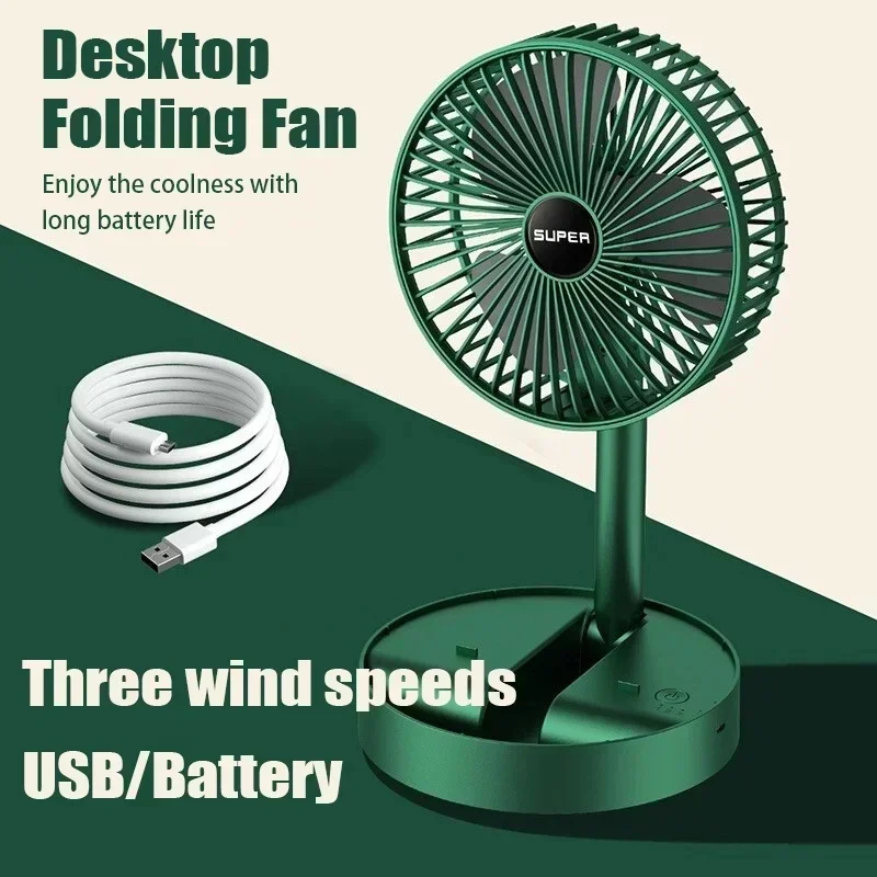 Ventilador USB Plegable Ajusta - Usb Desk Fan reseña y precio
