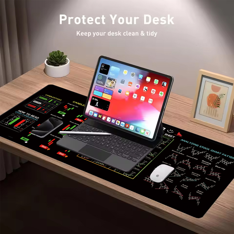 Alfombrilla de ratón de cuero  - Home Office Keyboard And Mouse reseña y precio