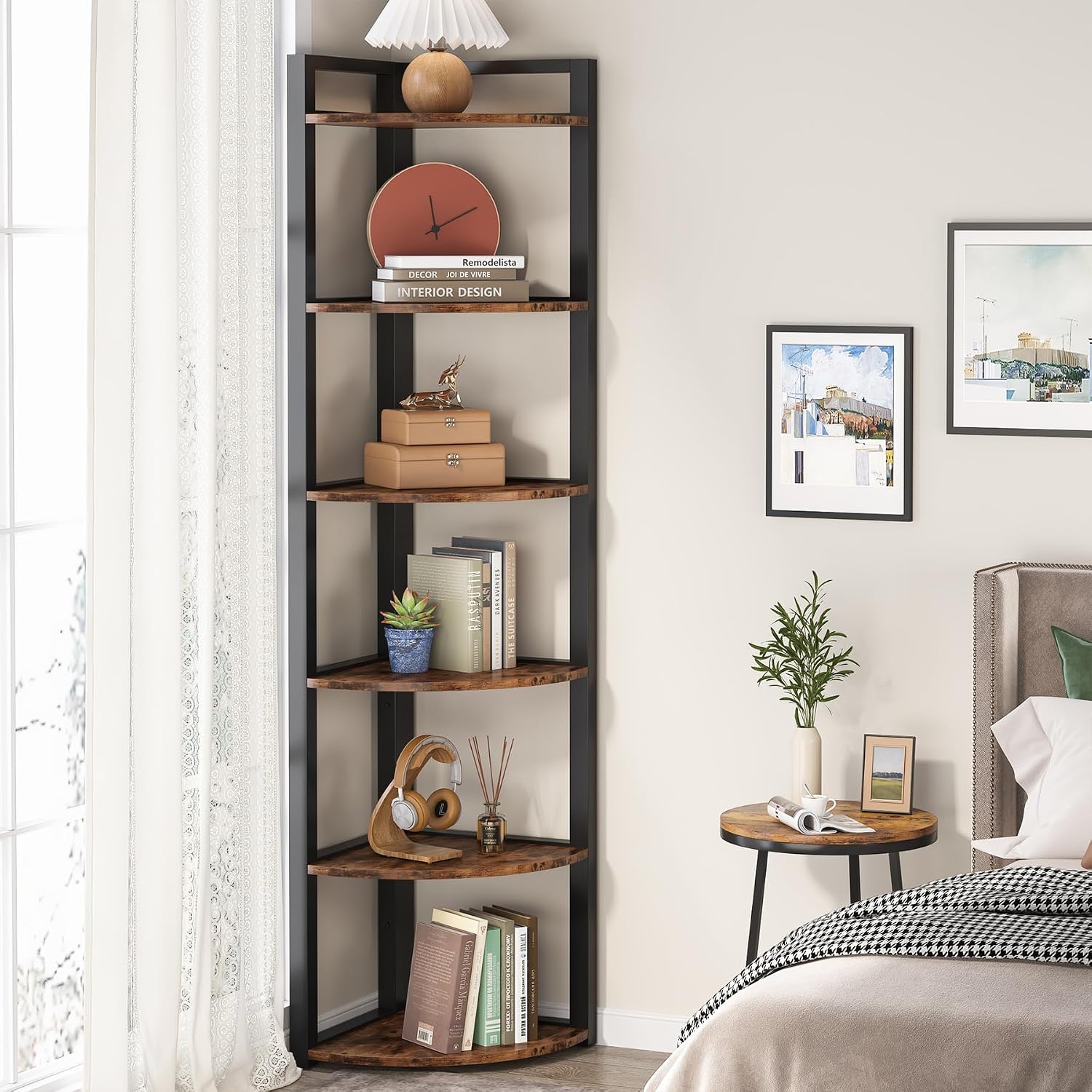Estantería Esquinera Tribesign - Home Office Bookshelves reseña y precio