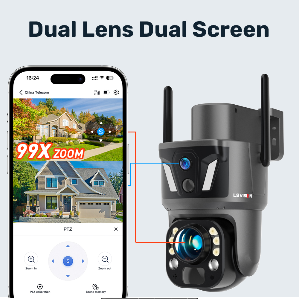 Cámaras de Vigilancia para Ext - Home Office Zoom reseña y precio
