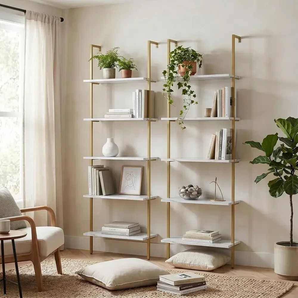Estantería de Madera de 5 Nive - Home Office Bookshelves reseña y precio