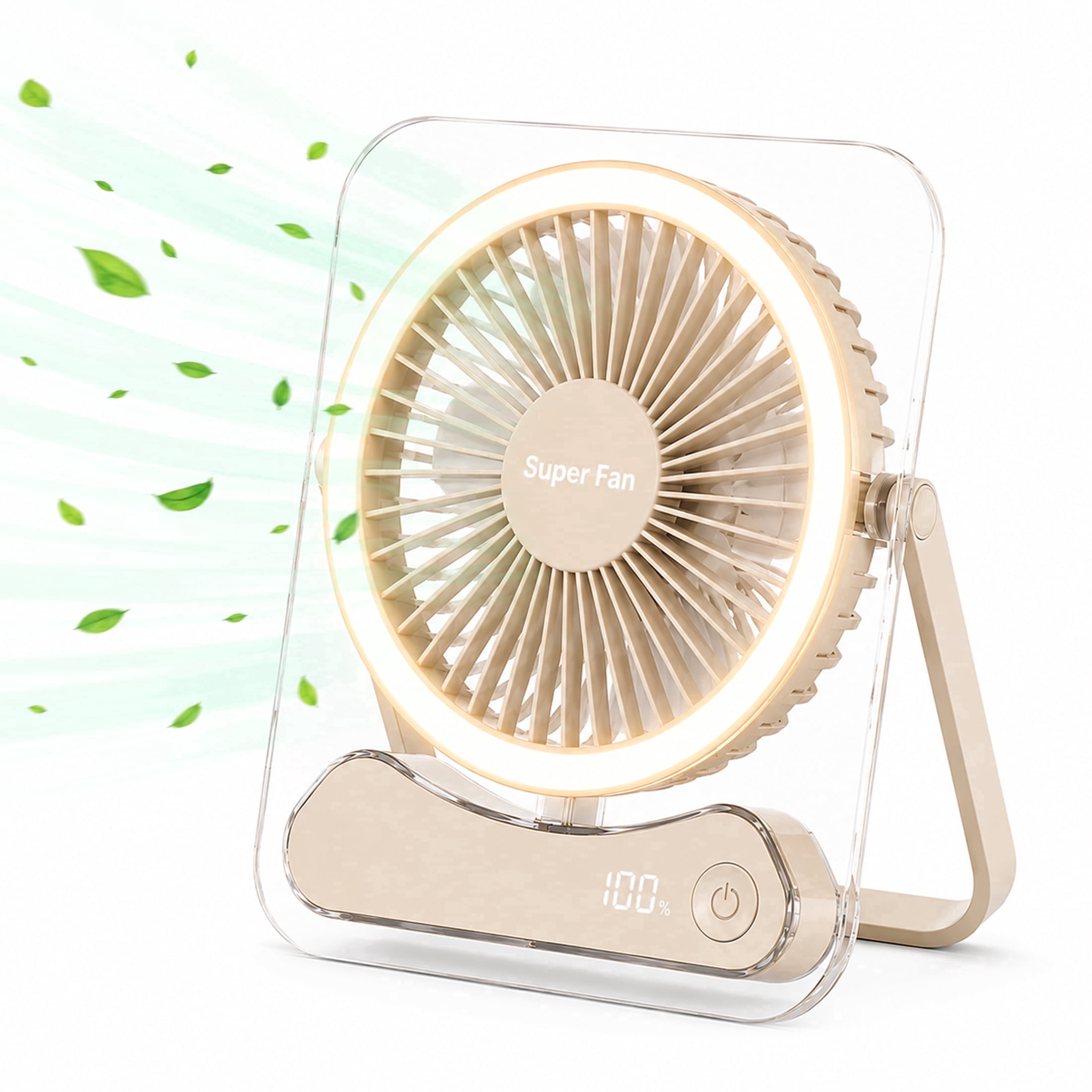 Ventilador de escritorio portá - Usb Desk Fan reseña y precio