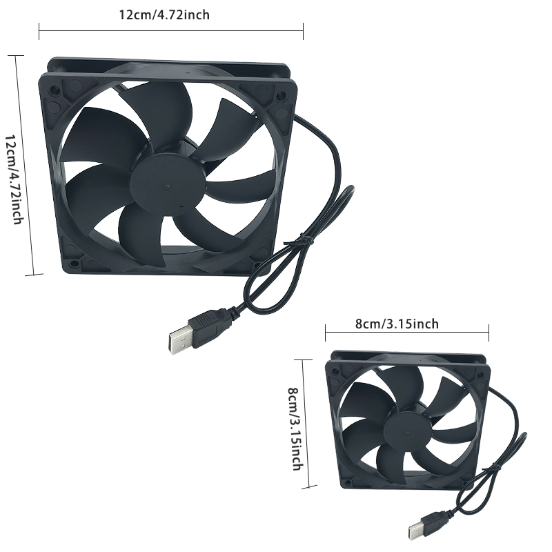 Ventilador con cubierta de PC  - Usb Desk Fan reseña y precio