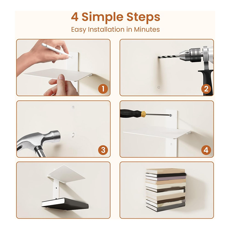 【Oferta flash!】2 estantes flot - Home Office Bookshelves reseña y precio