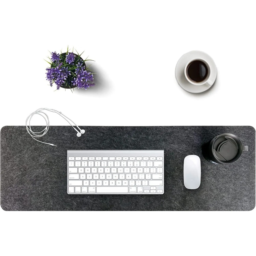Alfombrilla de fieltro para es - Home Office Keyboard And Mouse reseña y precio