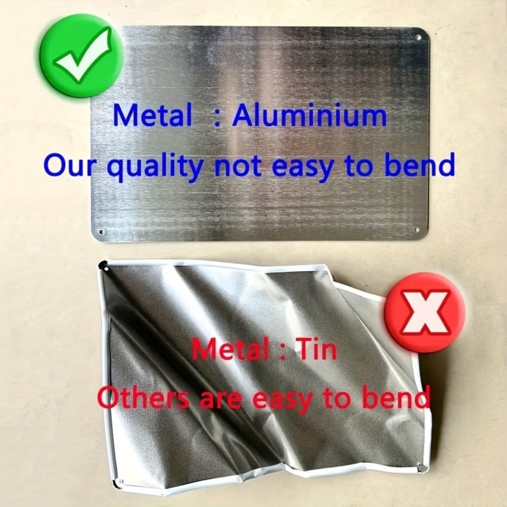 CIFBUY Letrero de metal vintag - Home Office Art reseña y precio