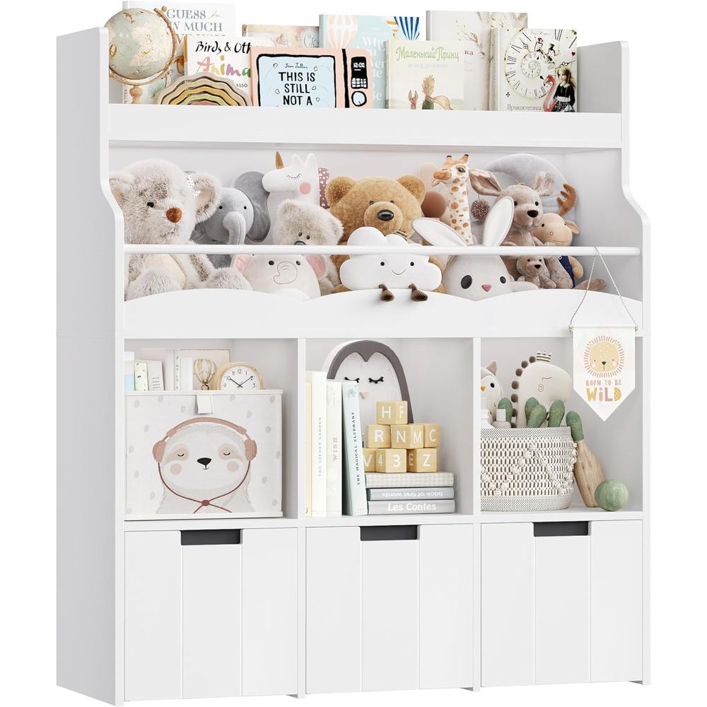 Organizador de Juguetes para N - Bookcase Wood Shelf reseña y precio