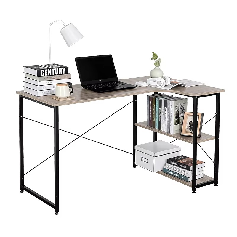 Escritorio esquinero en forma  - Home Office Bookshelves reseña y precio