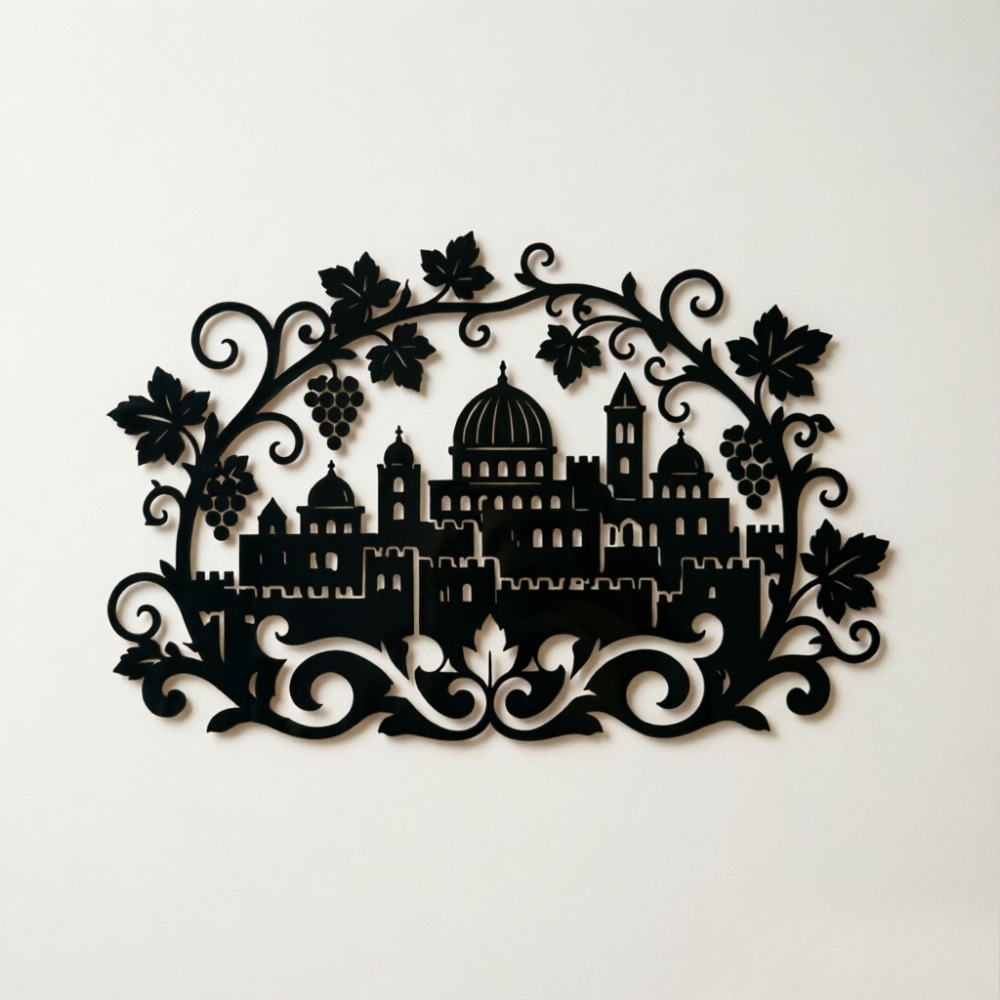 CIFBUY Arte de Pared de Hierro - Home Office Art reseña y precio