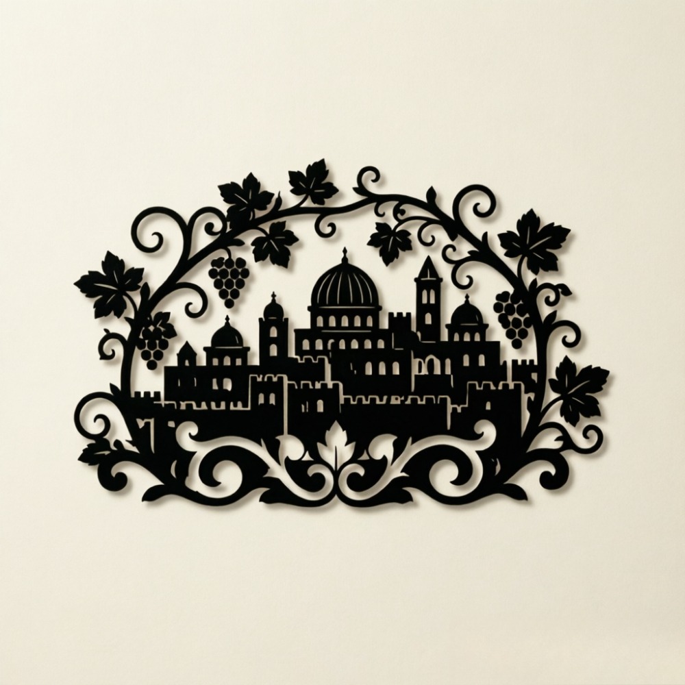 CIFBUY Arte de Pared de Hierro - Home Office Art reseña y precio