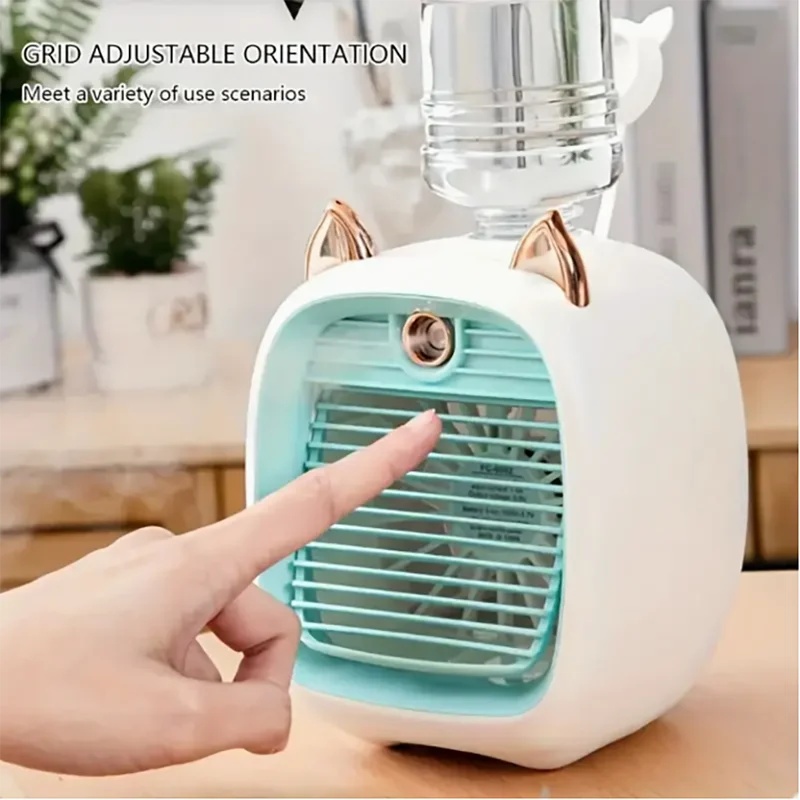 Ventilador portátil mini con a - Usb Desk Fan reseña y precio