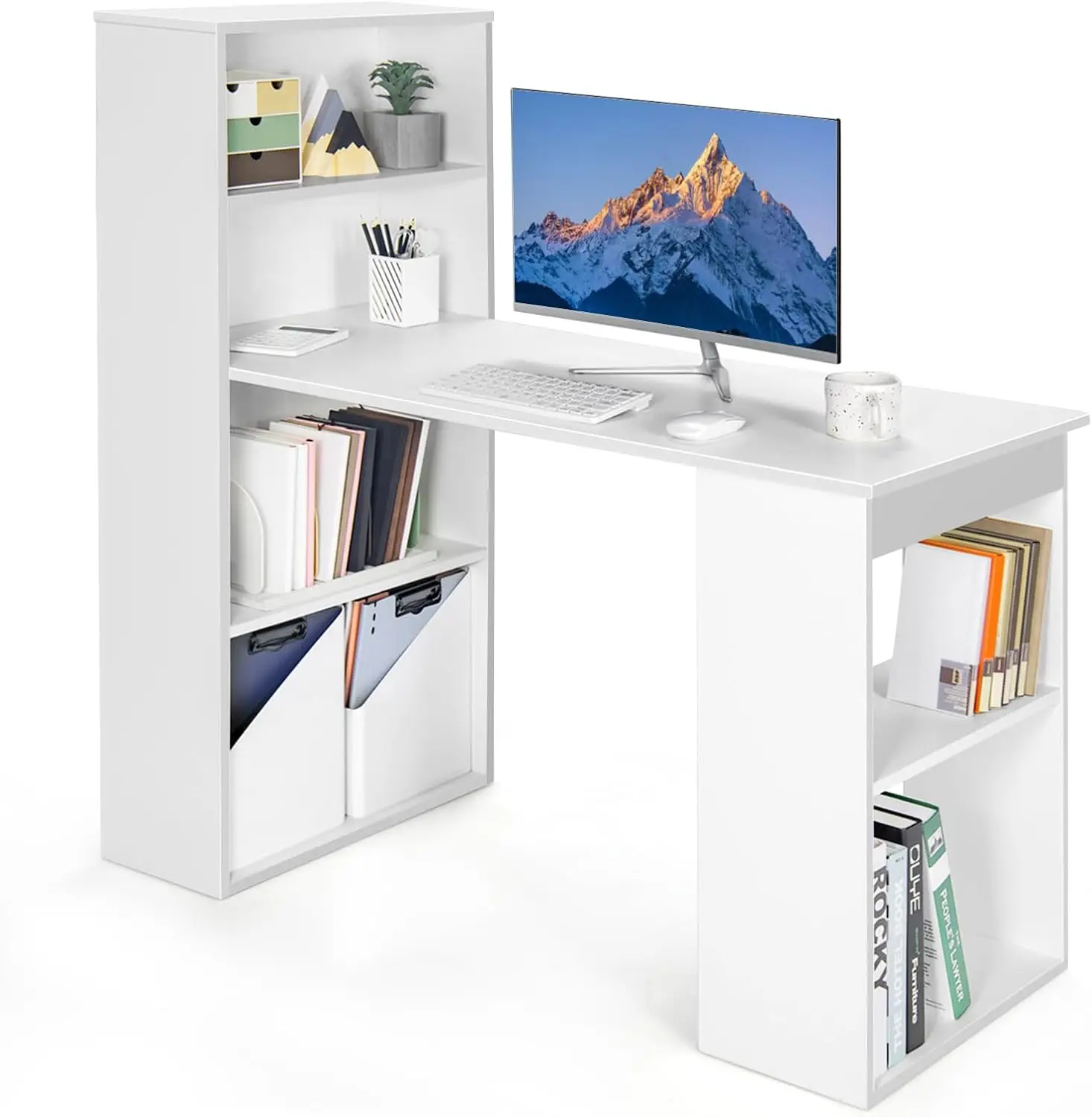 Escritorio para Computadora de - Home Office Bookshelves reseña y precio