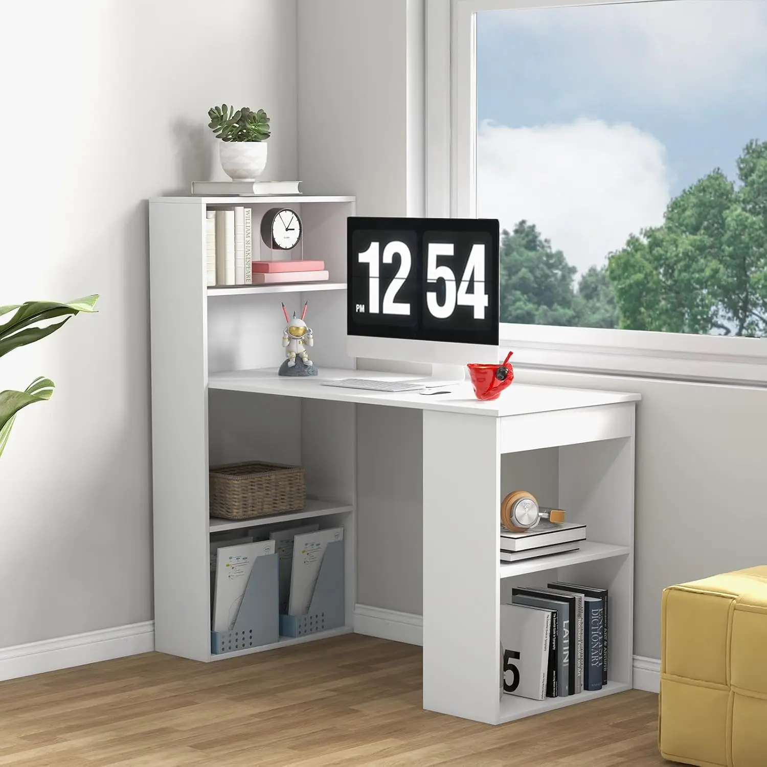 Escritorio para Computadora de - Home Office Bookshelves reseña y precio