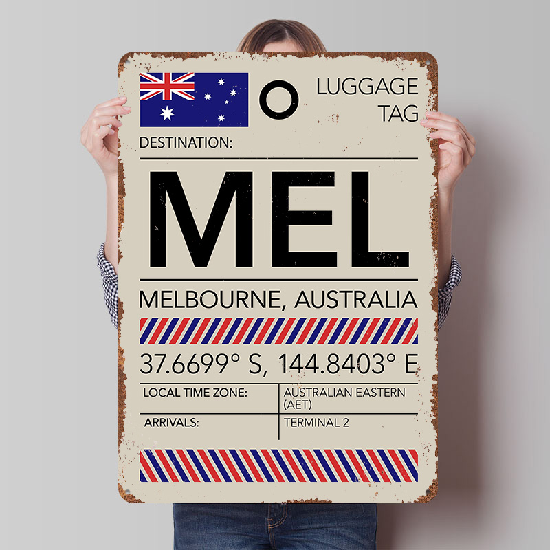 Póster Impreso del Aeropuerto  - Home Office Australia reseña y precio